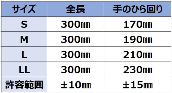 ニトリルロング手袋　厚手・粉無タイプ　ブルー(50枚×10箱)